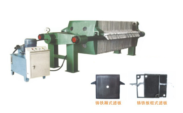 鑄鐵板框式壓濾機(jī)